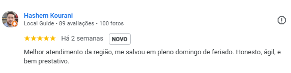 Avaliação 5 estrelas de Hashem Kourani - Local Guide com 89 avaliações